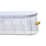 Maxbell Sock Storage Box Wall Mounted Bedroom Storage Organizer for Bra Storing White Under Cabinet