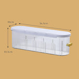 Maxbell Sock Storage Box Wall Mounted Bedroom Storage Organizer for Bra Storing White Under Cabinet