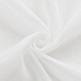 Maxbell Modern Voile Curtains Exquisite Curtains for Living Room Decoration White