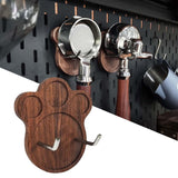 Maxbell Coffee Handle Hanger Wall Mounted Bottomless Portafilter Rack for Home