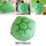 Maxbell Creative Wearable Turtle Shell Plush Toy Cushion for Living Room Decor 80cm