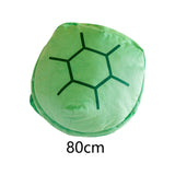 Maxbell Creative Wearable Turtle Shell Plush Toy Cushion for Living Room Decor 80cm