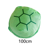 Maxbell Creative Wearable Turtle Shell Plush Toy Cushion for Living Room Decor 100cm