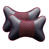 Maxbell 2Pcs Seat Head Cushion Car Accessories Rest Cushion Soft for Car Style A