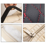Maxbell 2Pcs Seat Head Cushion Car Accessories Rest Cushion Soft for Car Style F