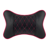 Maxbell 2Pcs Seat Head Cushion Car Accessories Rest Cushion Soft for Car Style F