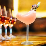 Maxbell Bird Champagne Glass 150ml Transparent Drinkware for Festival Wedding Dinner