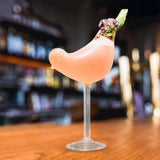 Maxbell Bird Champagne Glass 150ml Transparent Drinkware for Festival Wedding Dinner