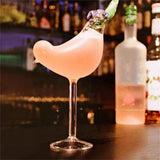Maxbell Bird Champagne Glass 150ml Transparent Drinkware for Festival Wedding Dinner