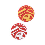 Maxbell 2 Pieces New Year Refrigerator Magnets for Whiteboards Restaurant Style B