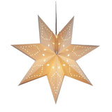Maxbell Star Light Hanging Light Fixture Hanging for Garden Holiday Decor White 75cm