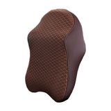 Maxbell Car Headrest Breathable for Car Truck SUV Car Interior Supplies Four Seasons Coffee