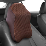 Maxbell Car Headrest Breathable for Car Truck SUV Car Interior Supplies Four Seasons Coffee