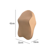 Maxbell Car Headrest Breathable for Car Truck SUV Car Interior Supplies Four Seasons Beige