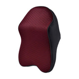 Maxbell Car Headrest Breathable for Car Truck SUV Car Interior Supplies Four Seasons Black Red