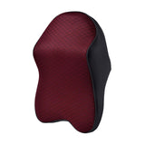 Maxbell Car Headrest Breathable for Car Truck SUV Car Interior Supplies Four Seasons Black Red