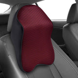 Maxbell Car Headrest Breathable for Car Truck SUV Car Interior Supplies Four Seasons Black Red
