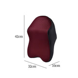 Maxbell Car Headrest Breathable for Car Truck SUV Car Interior Supplies Four Seasons Black Red