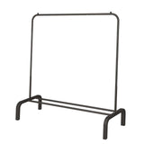 Maxbell Laundry Drying Rack Garment steel with Shoes Shelf for Dorm Indoor black