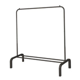 Maxbell Laundry Drying Rack Garment steel with Shoes Shelf for Dorm Indoor black