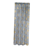 Maxbell Window Curtains Grey Curtains for Dining Room Living Room Bedroom 100x130cm