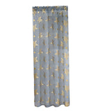 Maxbell Window Curtains Grey Curtains for Dining Room Living Room Bedroom 100x130cm