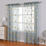 Maxbell Window Curtains Grey Curtains for Dining Room Living Room Bedroom 100x130cm