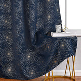 Maxbell Luxury Window Curtains Blackout Curtains for Bedroom Home Sliding Glass Door 100cmx250cm