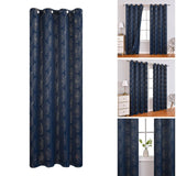 Maxbell Luxury Window Curtains Blackout Curtains for Bedroom Home Sliding Glass Door 100cmx250cm