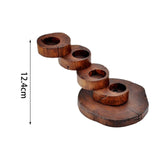 Maxbell Rotating Steps Stairs Meat Plate Sushi Plate Dish for Hotel Party Ornaments