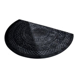 Maxbell Anti Slip Kitchen Floor Mats Fast Drying for Office Dining Room Living Room Black 40x60cm