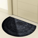 Maxbell Anti Slip Kitchen Floor Mats Fast Drying for Office Dining Room Living Room Black 40x60cm