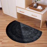 Maxbell Anti Slip Kitchen Floor Mats Fast Drying for Office Dining Room Living Room Black 40x60cm