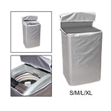 Maxbell Dustproof Washing Machine Cover Dryer Cover for Most Front Loading Washers 53cm x 55cm x 86cm