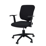 Maxbell Split Office Chair Cover Waterproof Universal Washable Protective black