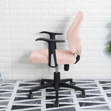 Maxbell Split Office Chair Cover Waterproof Universal Washable Protective pink