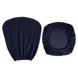 Maxbell Split Office Chair Cover Waterproof Universal Washable Protective navy blue