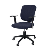 Maxbell Split Office Chair Cover Waterproof Universal Washable Protective navy blue