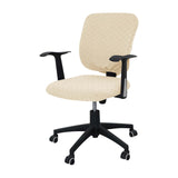 Maxbell Split Office Chair Cover Waterproof Universal Washable Protective beige