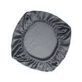 Maxbell Stretch Computer Chair Slipcovers Rotating Chair Seat Covers for Office Gray