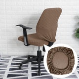 Maxbell Stretch Computer Chair Slipcovers Rotating Chair Seat Covers for Office Coffee