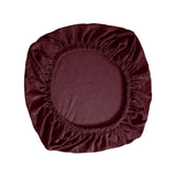 Maxbell Stretch Computer Chair Slipcovers Rotating Chair Seat Covers for Office Red