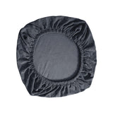 Maxbell Stretch Computer Chair Slipcovers Rotating Chair Seat Covers for Office Dark Gray