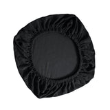 Maxbell Stretch Computer Chair Slipcovers Rotating Chair Seat Covers for Office Black