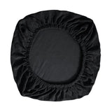 Maxbell Chair Seat Cover Dining Room Chair Seat Slipcover Removable Washable Black