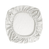 Maxbell Chair Seat Cover Dining Room Chair Seat Slipcover Removable Washable White