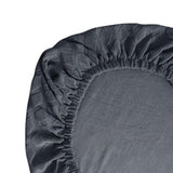 Maxbell Chair Seat Cover Dining Room Chair Seat Slipcover Removable Washable Dark Gray