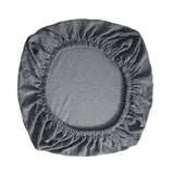 Maxbell Chair Seat Cover Dining Room Chair Seat Slipcover Removable Washable Gray