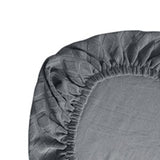 Maxbell Chair Seat Cover Dining Room Chair Seat Slipcover Removable Washable Gray