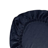 Maxbell Chair Seat Cover Dining Room Chair Seat Slipcover Removable Washable Dark Blue